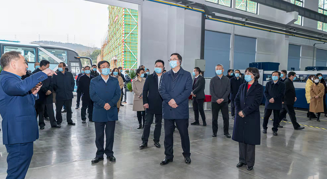 新年首次调研重点项目，绍兴市领导赴捷昌“智能家居物联网产业园”